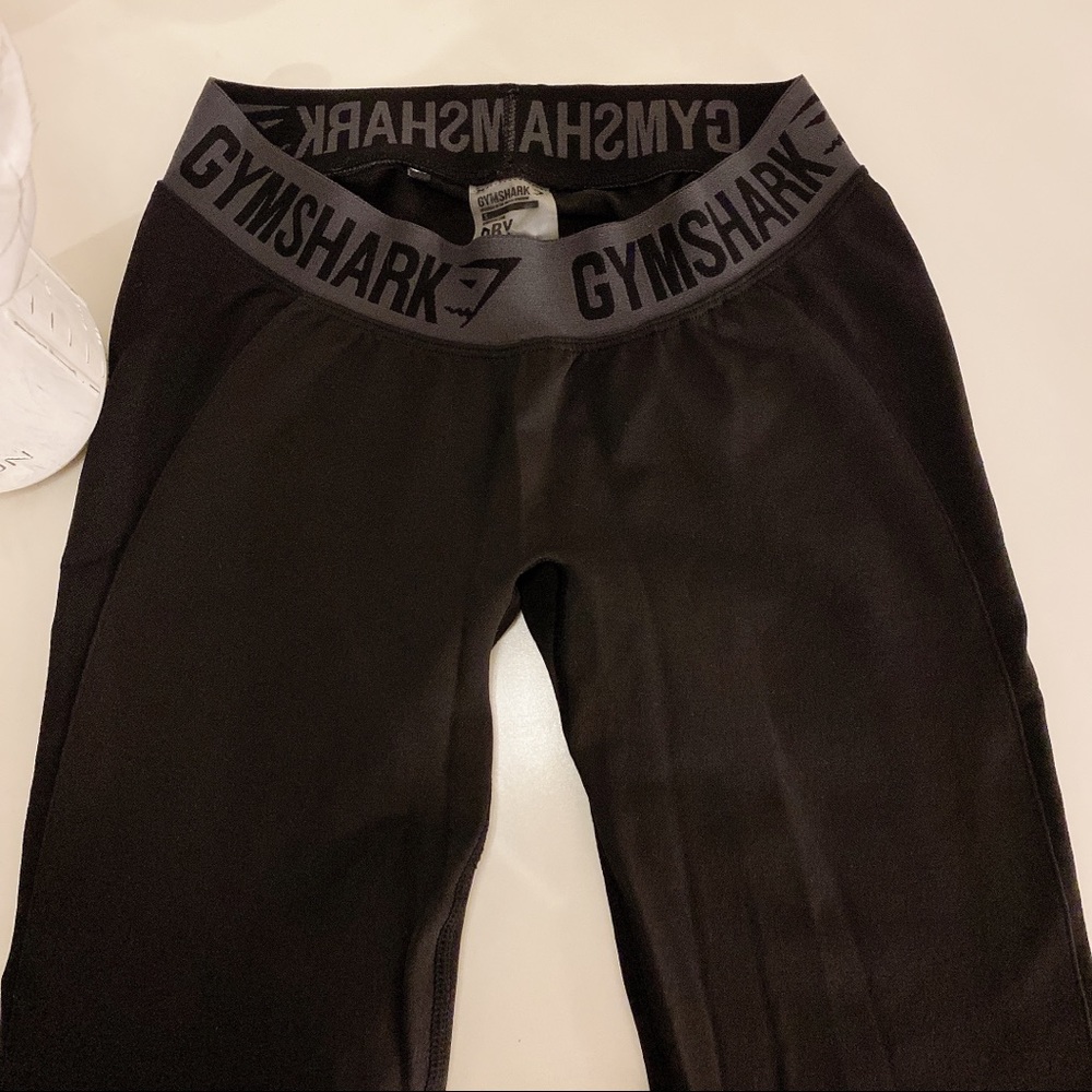 Gymshark flex leggings v3 - Black Marl/ Charcoal